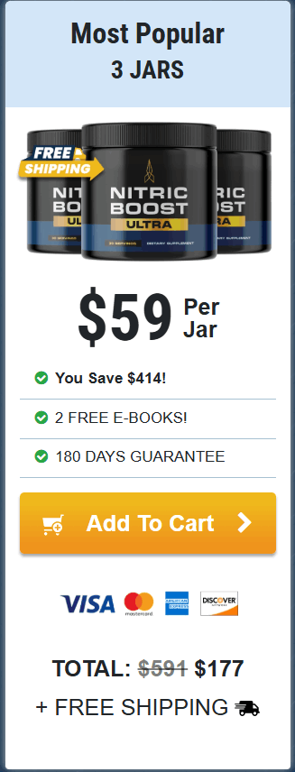 Nitric Boost Buy 3 Bottle